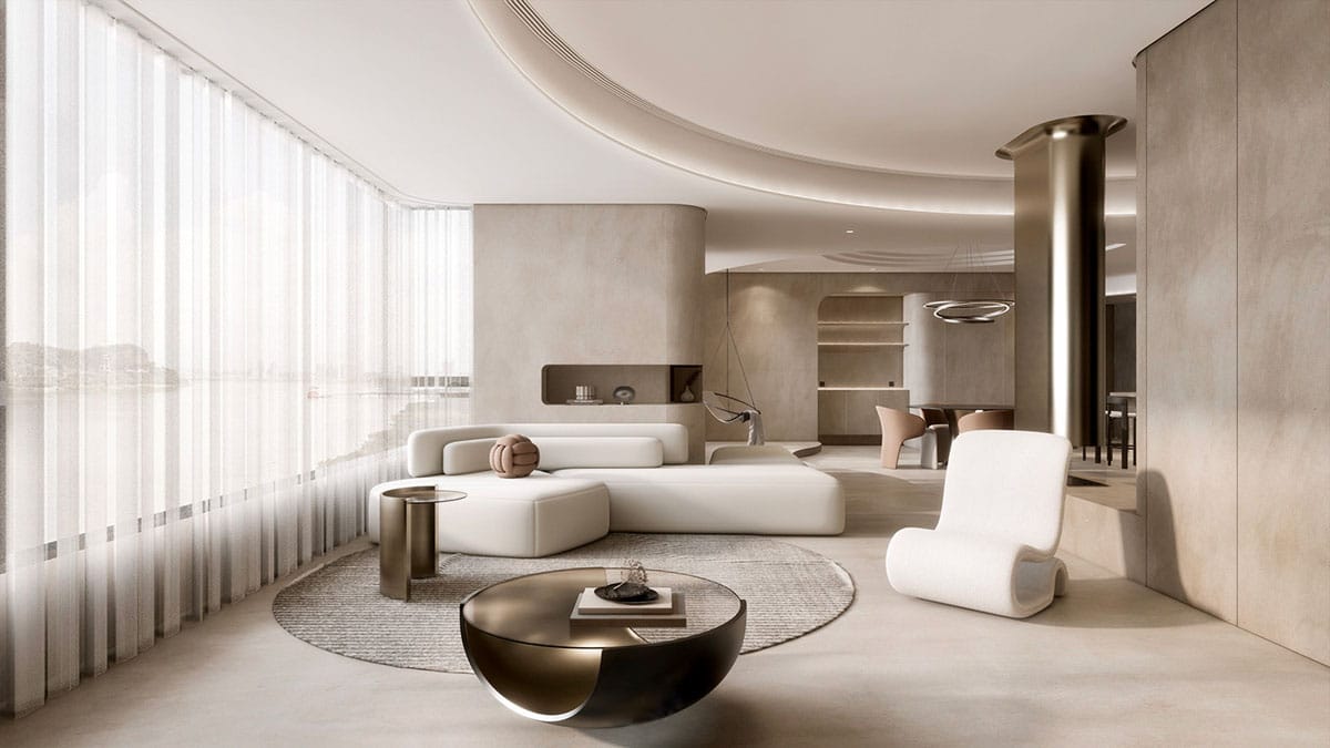Curated Luxury Apartment — Bespoke Interior